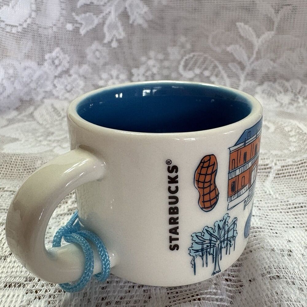 Starbucks Georgia Demitasse Mini Mug Been There Series 2oz Cup Ornament - Picture 5 of 7